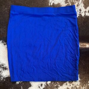 SHEIN Royal Blue Mini Skirt